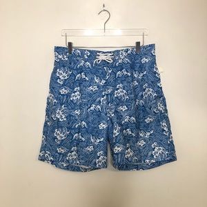 Trunks Surf & Swim Co Swami Short in Water/Marine